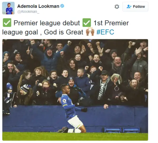 Meet The 19-Year-Old Nigerian Who Helped Everton Demolish Manchester City. Photos